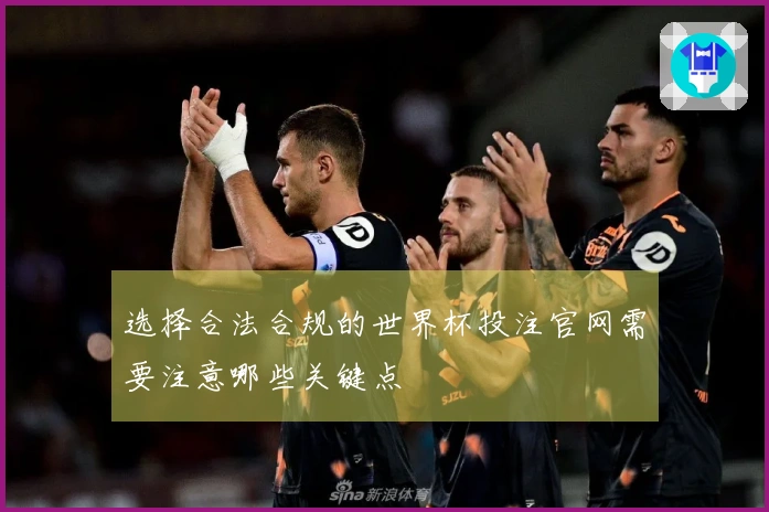 选择合法合规的世界杯投注官网需要注意哪些关键点
