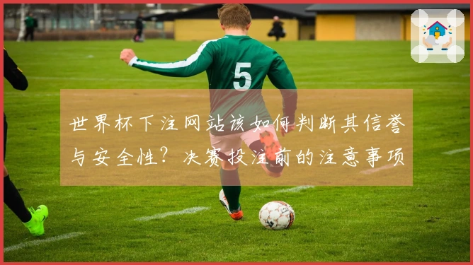 世界杯下注网站该如何判断其信誉与安全性？决赛投注前的注意事项解析